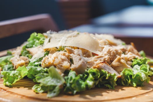Salada de Frango Desfiado
